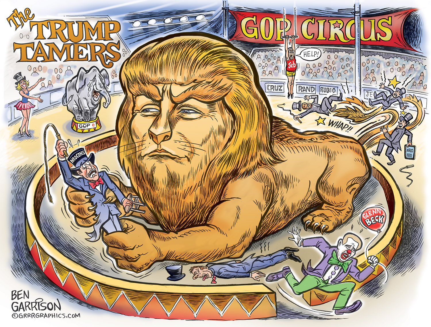 United States of the Solar System (3) - Page 11 Trump_tamers_ben_garrison